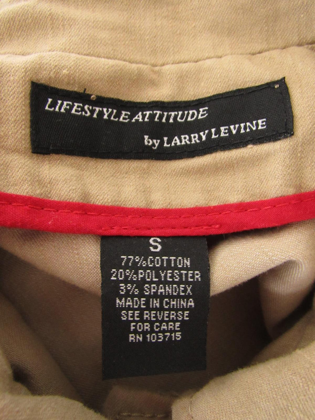 Larry levine sport outlet jacket