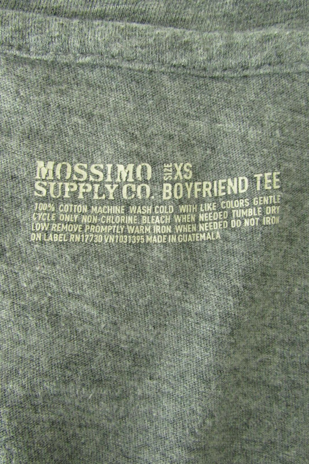 mossimo supply co boyfriend tee