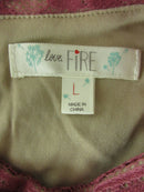 Love Fire Blouse Top