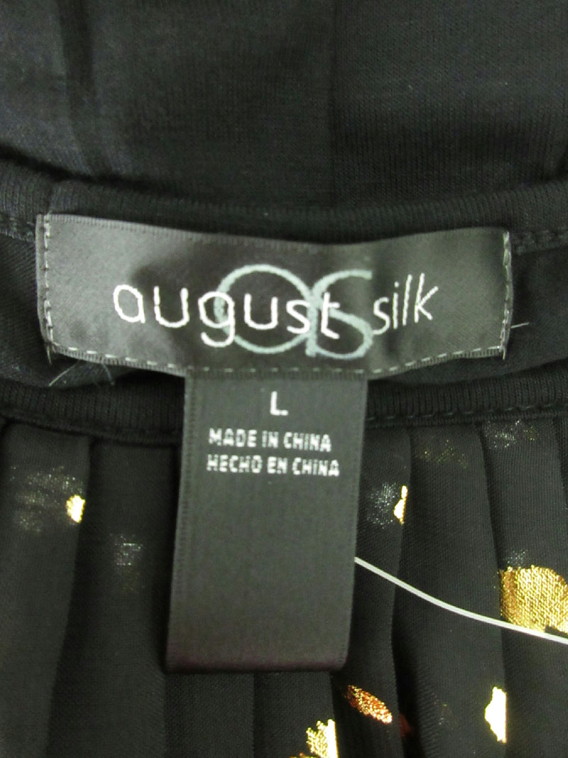 August Silk Blouse Top