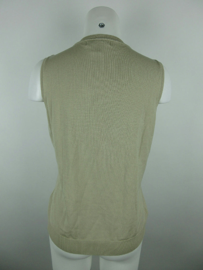 August Silk Vest Sweater