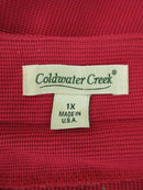 Coldwater Creek Sweater  size: 1X