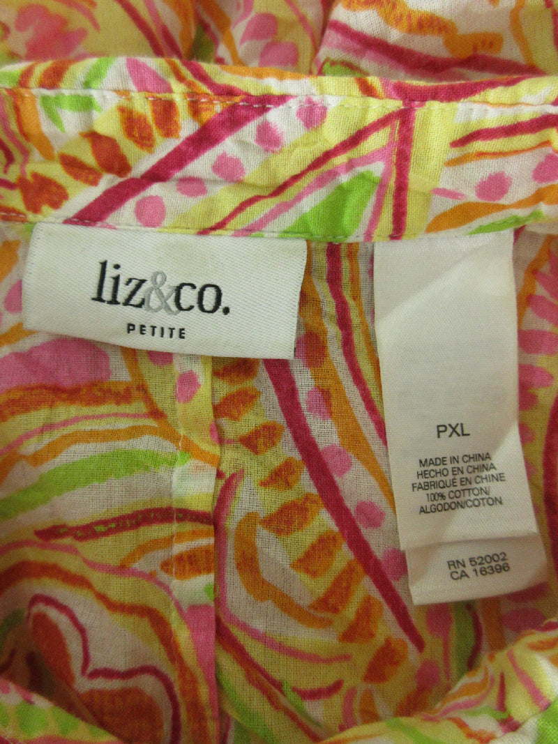 Liz & Co. Liz Claiborne Button Down Shirt Top