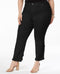 NY Collection Cutout-Cuff Jeans