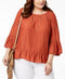 INC International Concepts Blouse Top