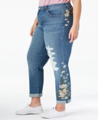Style & Co Boyfriend Jeans