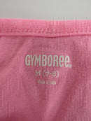 Gymboree Girl sz M Pink Cotton Graphic Crew Neck Long Sleeve T-Shirt Top