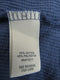 Mudd Girl's sz 20 1/2 Blue Cotton Blend Graphic Thermal Crew Neck Shirt Top