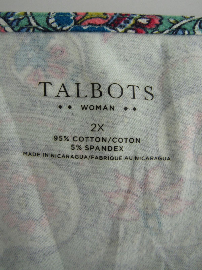 Talbots Knit Top  size: 2X