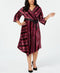 NY Collection Faux Wrap Dress