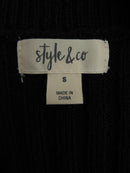 Style & co. Open Front Sweater