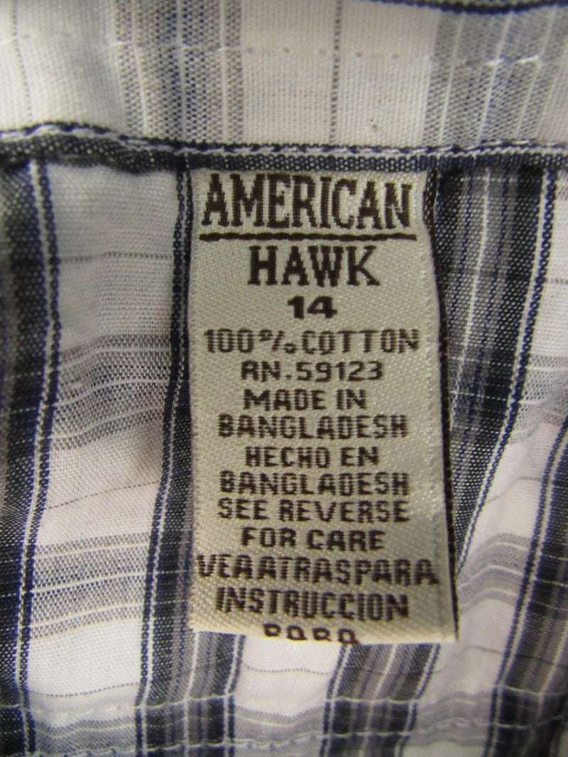 American Hawk Casual Button-Down Shirt
