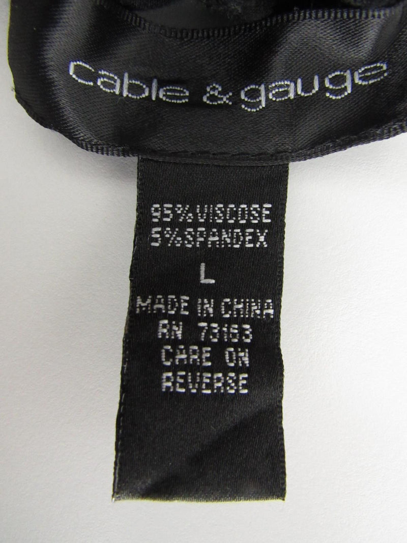 Cable & Gauge Blouse Top