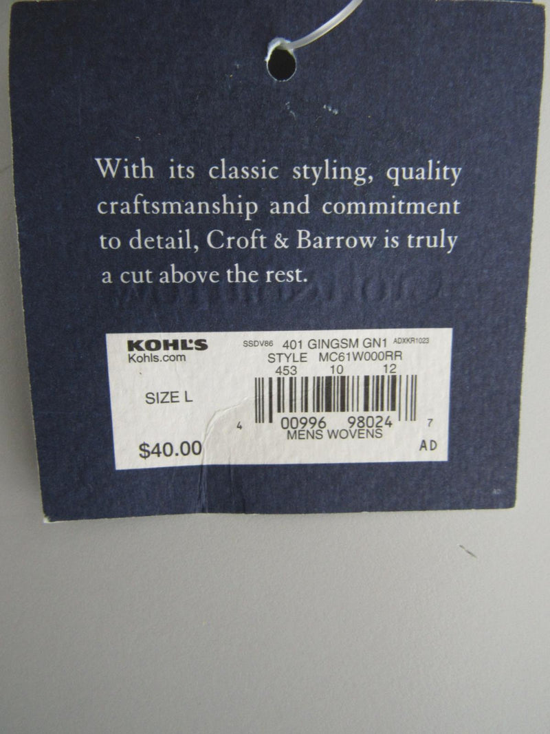 Croft & Barrow Button-Front Shirt