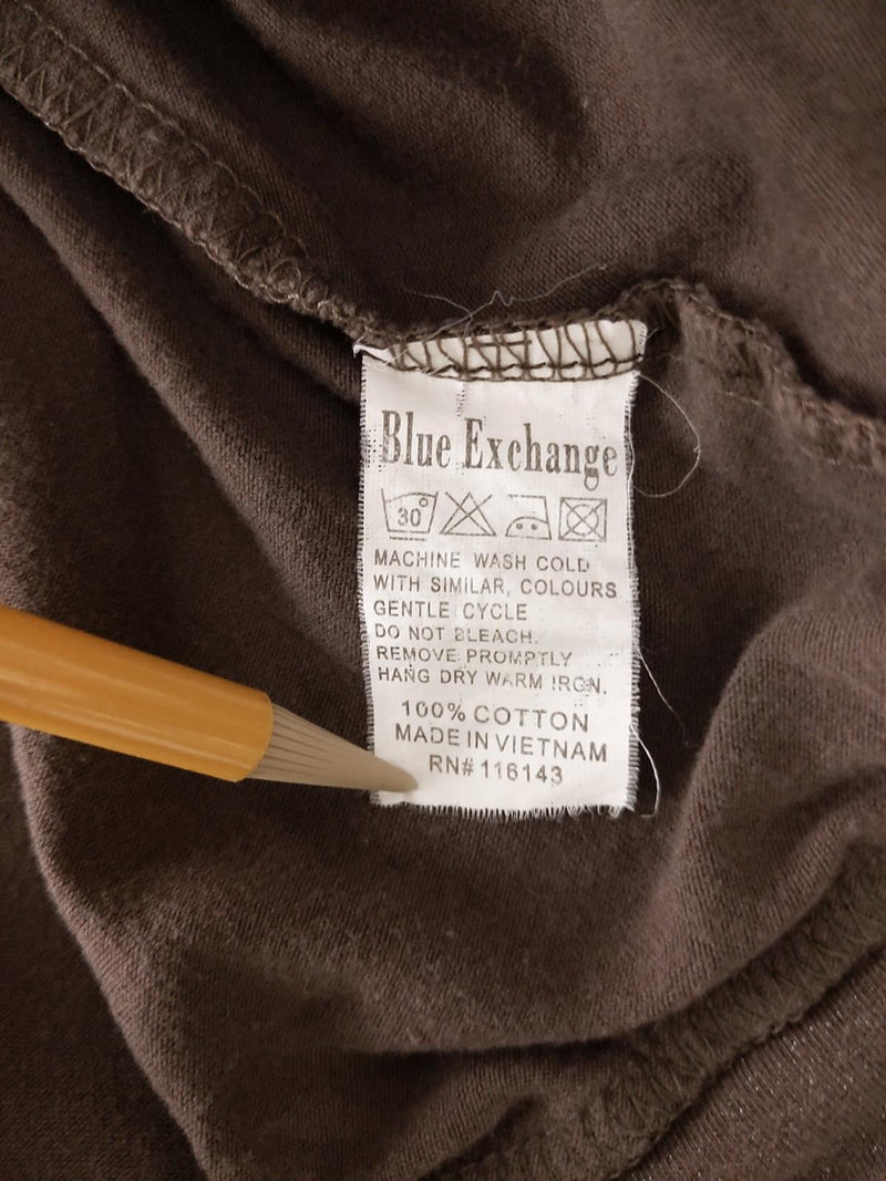 Blue Exchange Knit Top