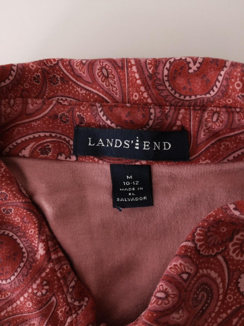 Lands' End Button Down Shirt Top